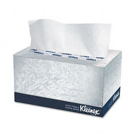 KIMBERLY-CLARK PROFESSIONAL* 01701 - KLEENEX Hand Towels, POP-UP Box, Cloth, 9 x 10 1/2, 120/Box, 18/Cartonkimberly 