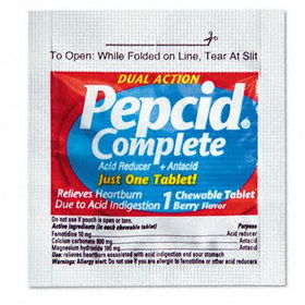 Pepcid Complete 53020 - Acid Reducer and Antacid Refill Packs, 20 Doses/Box