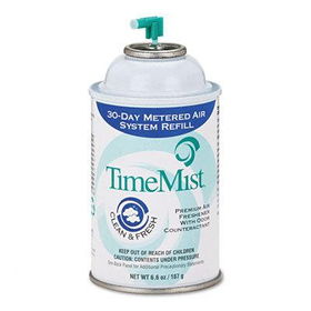 Metered Fragrance Dispenser Refills, Clean N Fresh, 6.6oz Aerosoltimemist 