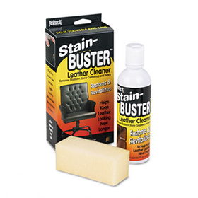 Master Caster 18071 - Leather Cleaner w/Synthetic Sponge, Bottle