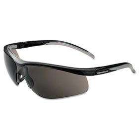 KIMBERLY-CLARK PROFESSIONAL* 08154 - KLEENGUARD V40 Contour Eye Protection, Black Frame/Smoke Lens