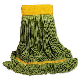 UNISAN 1200XL - EcoMop Looped-End Mop Head, Recycled Fibers, Extra Large Size, Greenunisan 