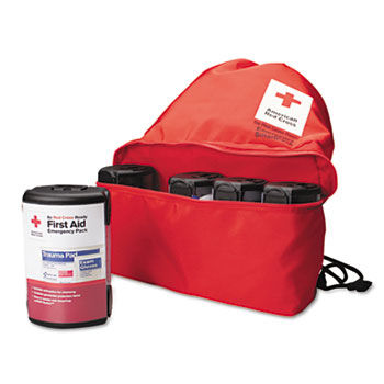 First Aid Only RC662 - American Red Cross Emergency Smartpack for One Person, Nylon Caseaid 