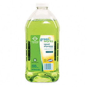Clorox 00458 - Green Works Dilutable Solution Cleaner, 64 oz. Bottle