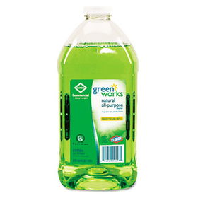 Clorox 00457 - Green Works All-Purpose Cleaner, 64 oz. Refill Bottle