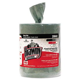 Georgia Pacific 20043 - Brawny Wipes Bucket Refill, 10 x 13, 140/Roll