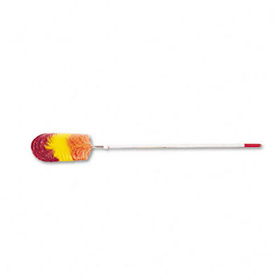 UNISAN 9442 - Polywool Duster, Metal Handle Extends 51 to 82, Assorted Colors