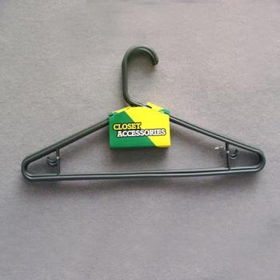 5 Pack Plastic Hangers Case Pack 36