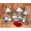 Stainless Steel Funnel Case Pack 4