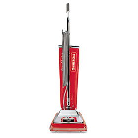Electrolux Sanitaire SC886E - Quick Kleen Commercial Vacuum w/Vibra-Groomer II, 17.5 lbs, Red