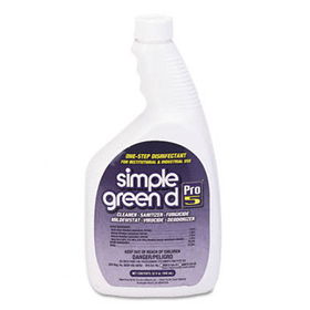 simple green 30532 - Pro 5 One Step Disinfectant, 32 oz. Bottle