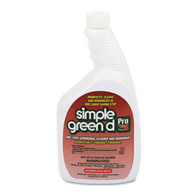 simple green 30332 - Pro 3 Germicidal Cleaner, 32 oz. Bottle w/Childproof Cap