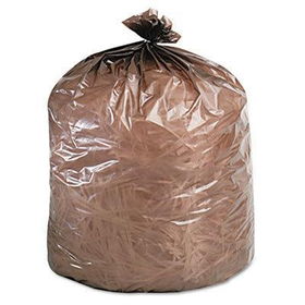 Stout G3344B11 - EcoBag, Extra Heavy Duty, 39 gal, 1.1mil, 33 x 44, Brown, 40/Cartonstout 