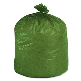 Stout G3340E11 - EcoBag, Extra Heavy Duty, 33 gal, 1.1mil, 33 x 40, Green, 40/Cartonstout 