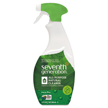 Seventh Generation 22719 - Free & Clear Natural All Purpose Cleaner, 32 oz. Spray
