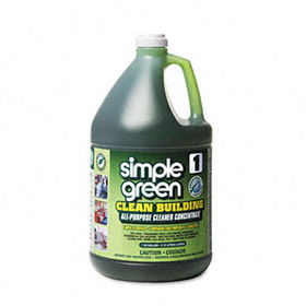 simple green 11001 - Clean Building All-Purpose Cleaner Concentrate, 1 gal. Bottle
