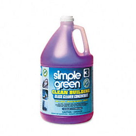 simple green 11301 - Clean Building Glass Cleaner Concentrate, Unscented, 1 gal. Bottle