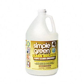 simple green 11201 - Clean Building Carpet Cleaner Concentrate, Unscented, 1 gal. Bottle