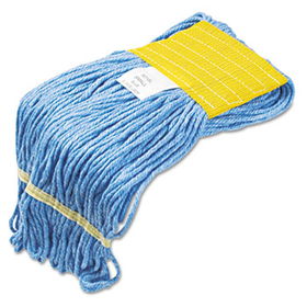 UNISAN 501BL - Super Loop Wet Mop Heads, Cotton/Synthetic, Small Size, Blueunisan 