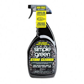simple green 18401 - Non-Abrasive Stone Cleaner, Unscented, 32 oz. Bottle