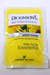Dickinsons Witch Hazel Facial Towelette W/Aloe Case Pack 100