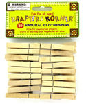 36 Natural Clothespins Case Pack 48