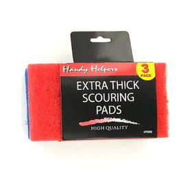 Thick Scouring Pad 3 Piece Case Pack 72thick 