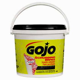 Gojo Scrubbing Wipes, 170-Count Bucket Case Pack 2gojo 