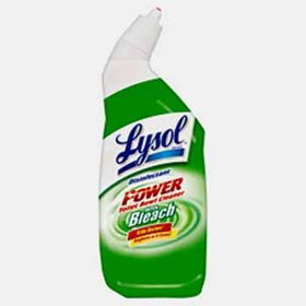 Lysol Brand Power Toilet Bowl Cleaner With Bleach Case Pack 12lysol 