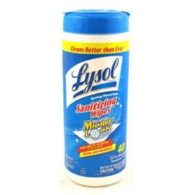 Lysol Spring Waterfall Santize Wipes Case Pack 12