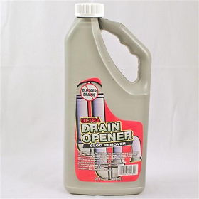 Ultra Drain Opener Silver No Glug Bottle Case Pack 12ultra 