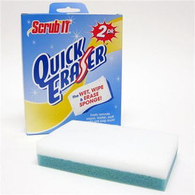 Scrub It Quick Eraser/Sponge Duo Box Case Pack 24scrub 