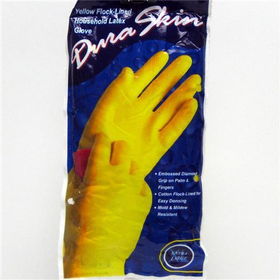 Duraskin Yellow Latex Glove Extra Large Case Pack 12duraskin 