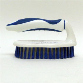 Scrub Brush with Handle- 5"x2.5x1.25" Case Pack 48scrub 
