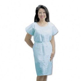 Graham 229 - Disposable Exam Gowns, Poly Tissue, 30 x 42, Blue, 50/Cartongraham 