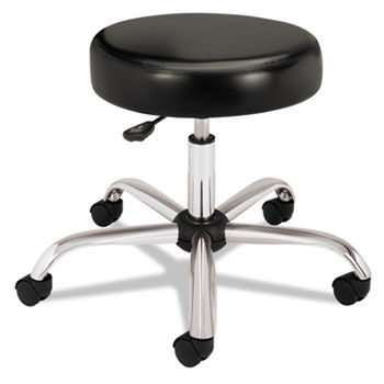 HON MTS01EA11 - Medical Exam Stool without Back, 24-1/4 x 27-1/4 x 22, Black