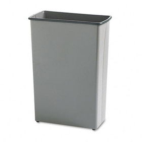 Safco 9618CH - Fire-Safe Wastebasket, Rectangular, Steel, 22 gal, Charcoalsafco 