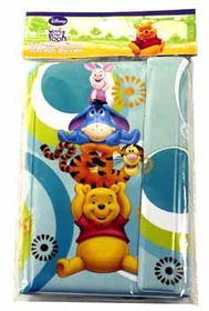 Pooh Tall Foam Agenda with Velcro Case Pack 72