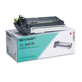 Sharp AL160TD - AL160TD Toner, 15000 Page-Yield, Blacksharp 