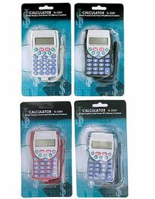 Calculator with Rope SI-2201 Case Pack 36