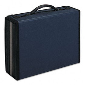 Pendaflex 01131 - Document Carrying Case, PVC, 4-5/8 x 13-1/8 x 10-1/4, Navy Bluependaflex 