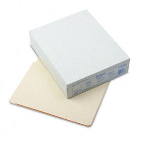 Laminate Spine Shelf File Folder, Straight Tab, 14 pt Manila, Letter, 50/Box