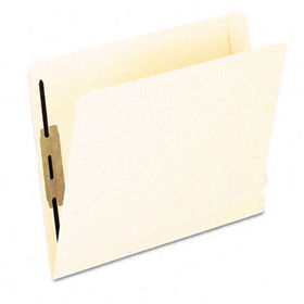Laminated Spine End Tab Folder with 1 Fastener, 11 pt Manila, Letter, 50/Boxpendaflex 