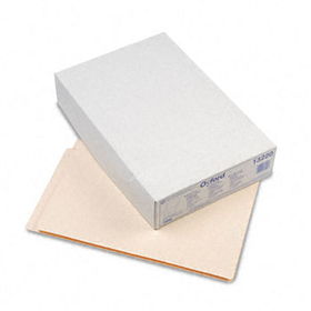 Laminated Spine End Tab Folder with 2 Fasteners, 11 pt Manila, Legal, 50/Boxpendaflex 