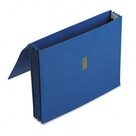 Color Wallet, 3 1/2 Inch Expansion, 11 3/4 x 9 1/2, Dark Blue
