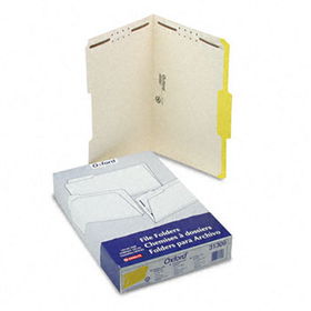 Pendaflex 31309 - Folders with Embossed Fasteners, 1/3 Cut Top Tab, Legal, Yellow, 50/Boxpendaflex 