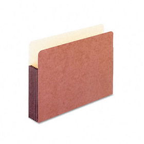 Watershed 5 1/4 Inch Expansion File Pockets, Straight Cut, Legal, Redropependaflex 
