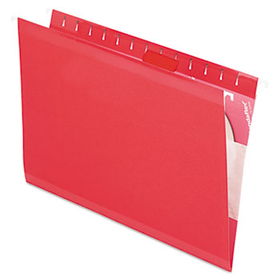Reinforced Hanging Folders 1/5 Tab, Legal, Red, 25/Boxpendaflex 