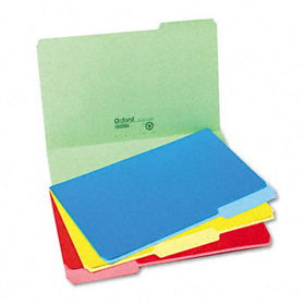 Pendaflex 83300 - Two-Tone File Folders, 1/3 Cut Top Tab, Legal, Assorted Colors, 24/Pack