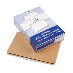Pendaflex AC18313 - Kraft Angled Tab File Folders, 1/3 Cut Top Tab, Legal, Brown, 50/Box